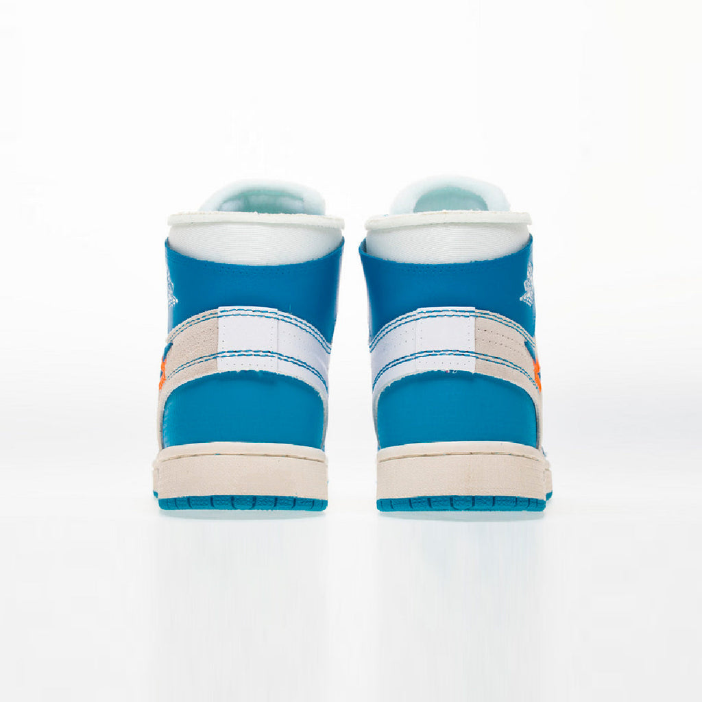 Nike Air Jordan 1 Retro High x Off-Weiß University Blau Weiß Hellblau