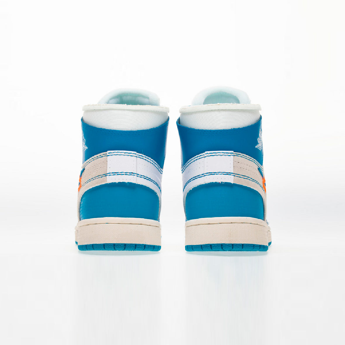 Nike Air Jordan 1 Retro High x Off-Weiß University Blau Weiß Hellblau