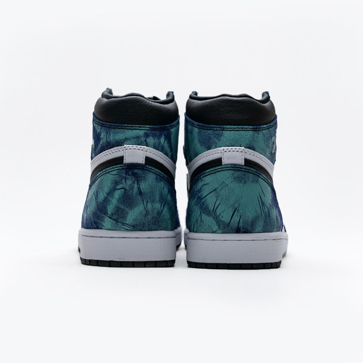 Nike Air Jordan 1 Retro High Tie-Dye Blau Grün Schwarz Damen