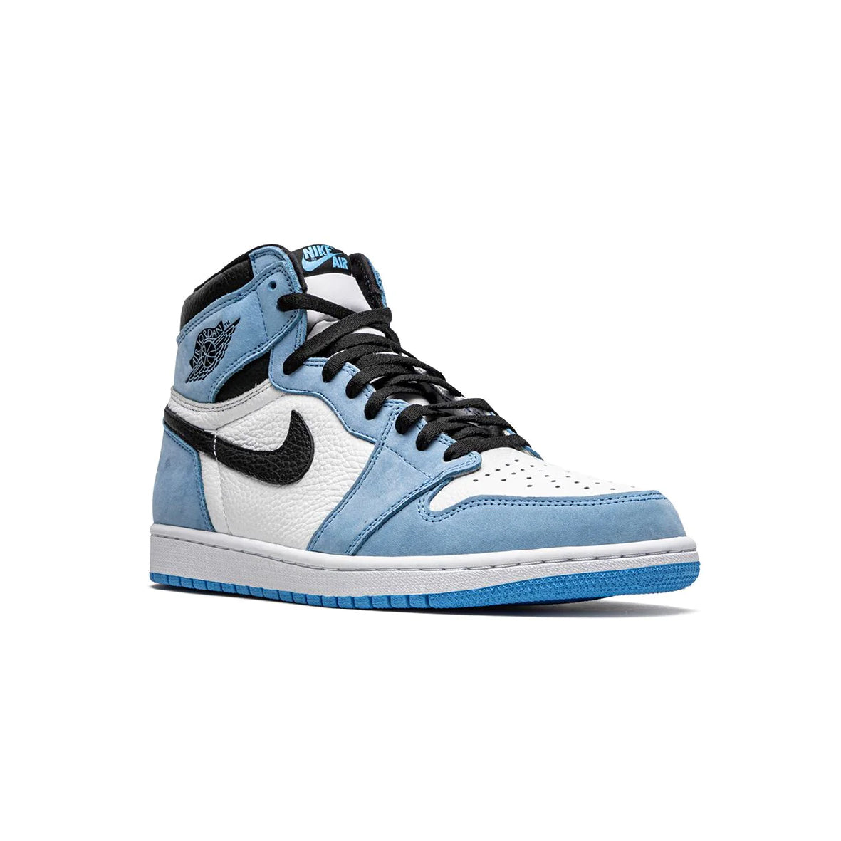 Nike Air Jordan 1 High OG University Blau Hellblau und Weiß