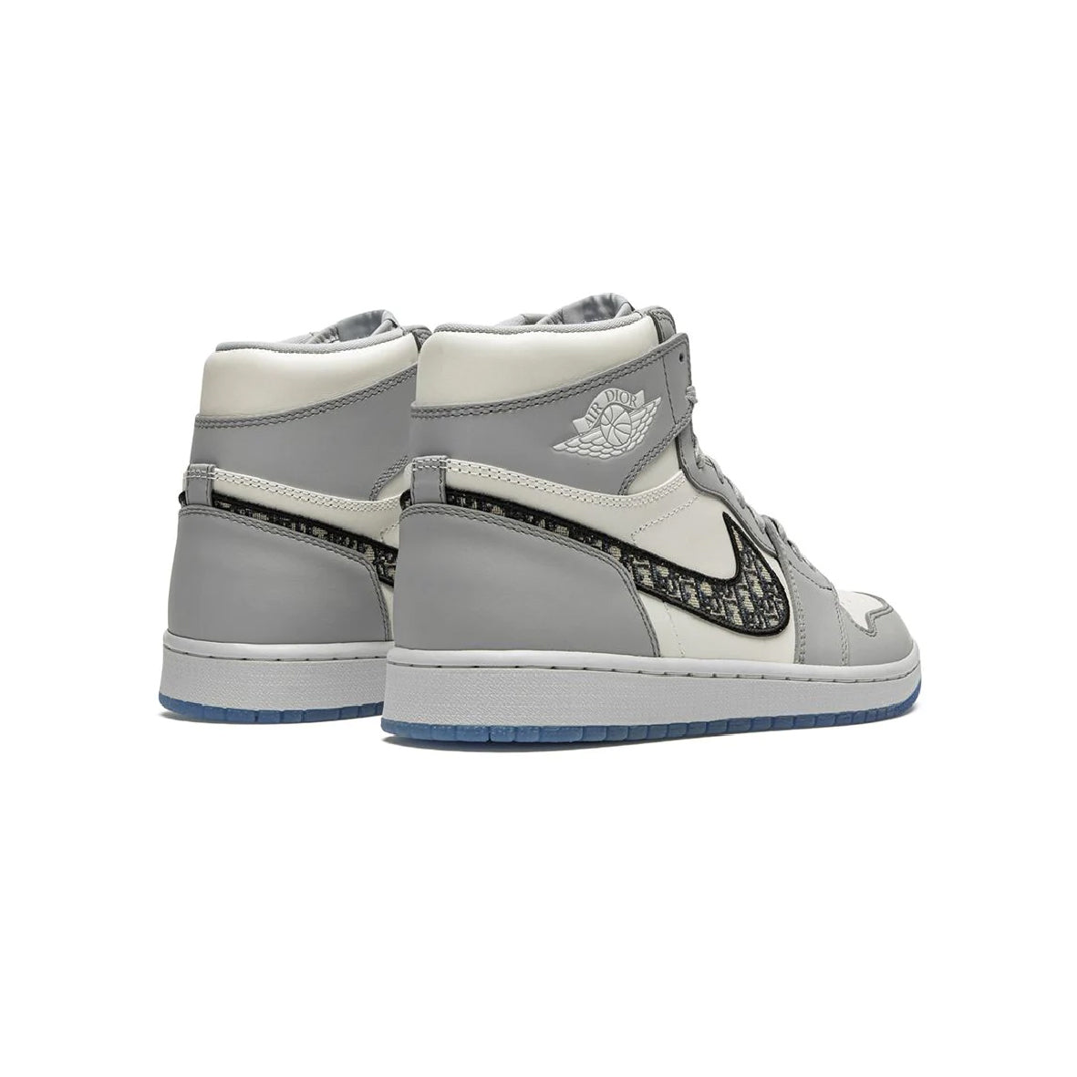 Nike Air Jordan 1 Hoch x Dior Grau Leder Premium