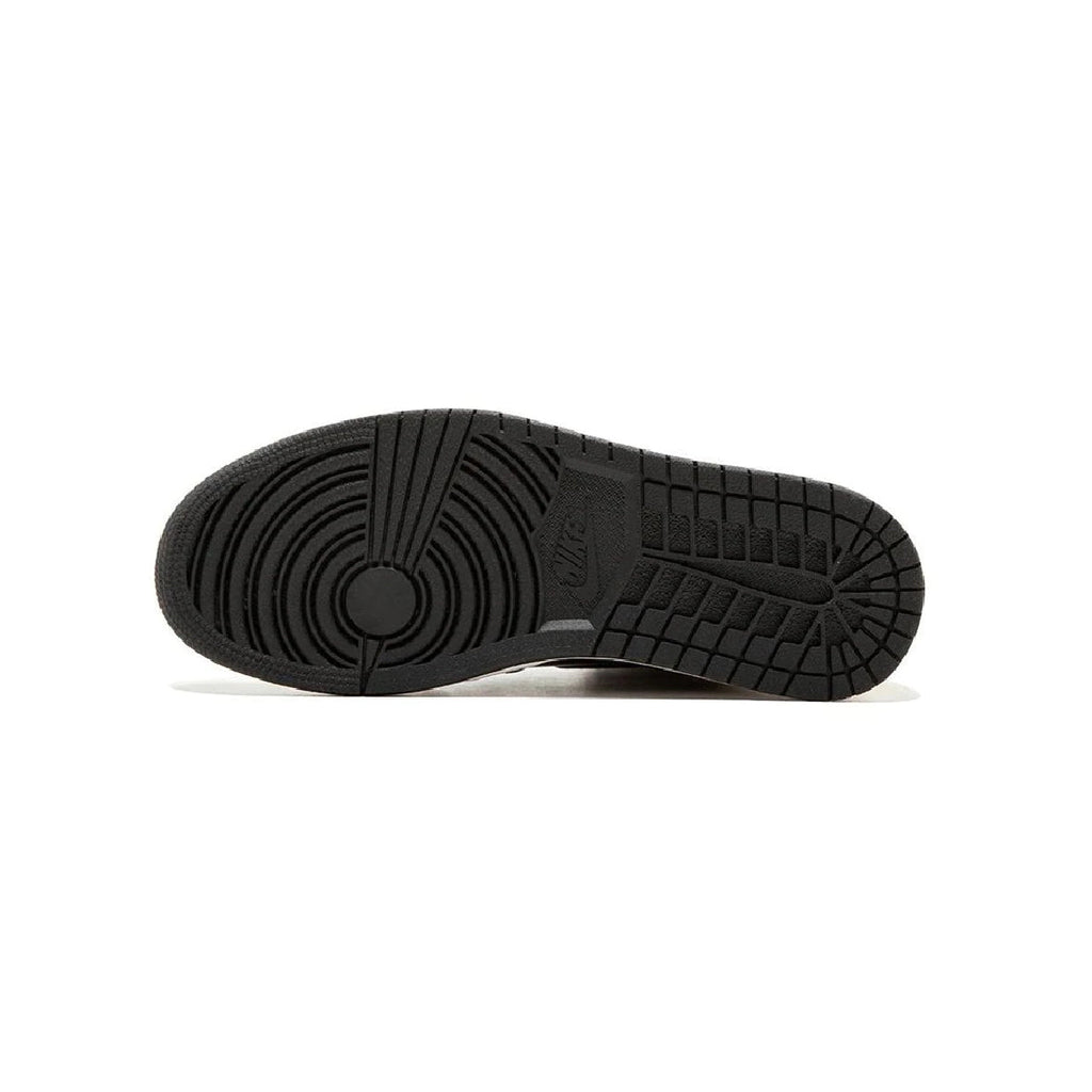 Nike Air Jordan 1 High Gold Toe Gold Schwarz und Weiß in Leder