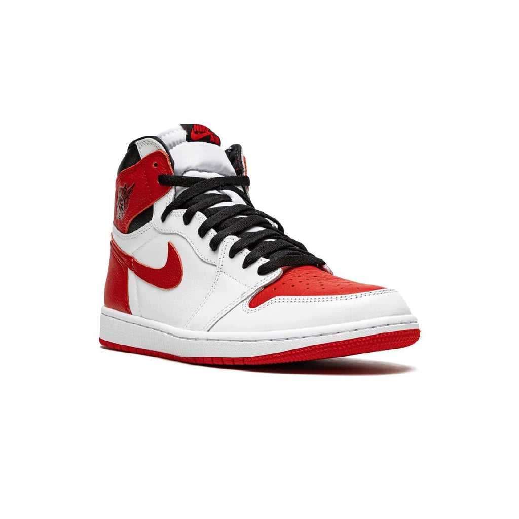 Nike Air Jordan 1 High Heritage Rot und Weiß in Leder