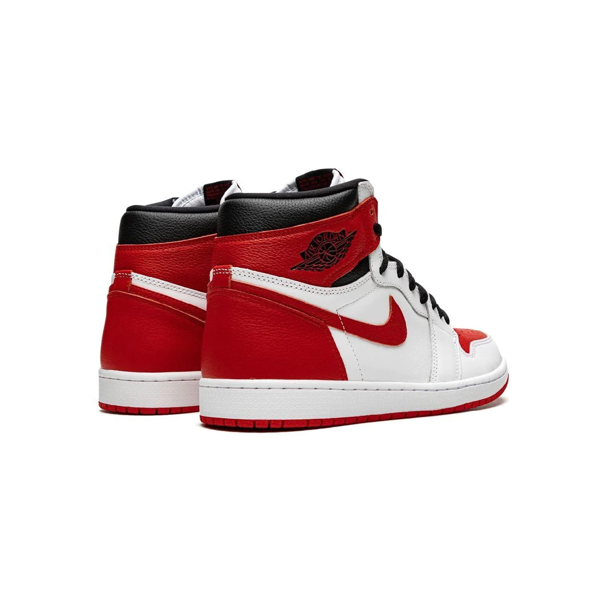 Nike Air Jordan 1 High Heritage Rot und Weiß in Leder