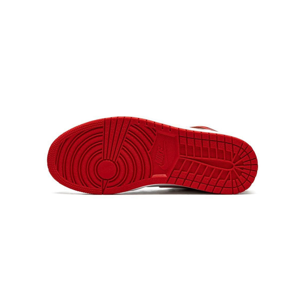 Nike Air Jordan 1 High Heritage Rot und Weiß in Leder