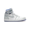Nike Air Jordan 1 High Zoom Racer Blau Weiß Grau Herren Damen