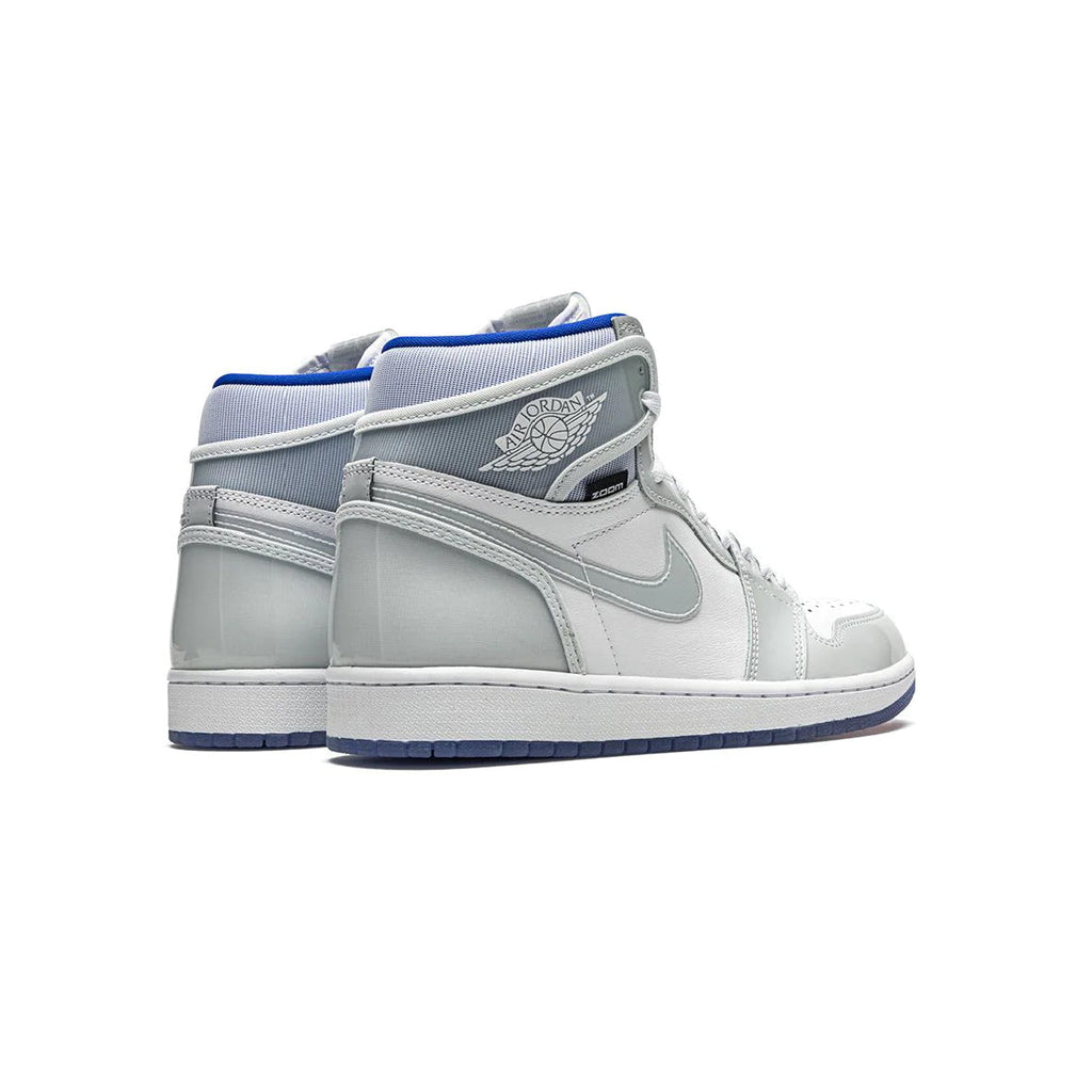Nike Air Jordan 1 High Zoom Racer Blau Weiß Grau Herren Damen