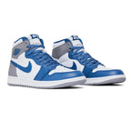 Nike Air Jordan 1 High OG True Blau Weiß und Grau