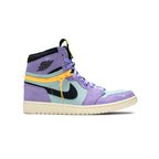 Nike Air Jordan 1 High Switch Violett Violett Pulse und Hellblau