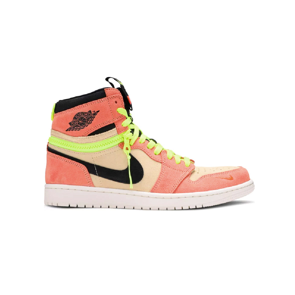 Nike Air Jordan 1 High Switch Albicocca Apricot und Volt