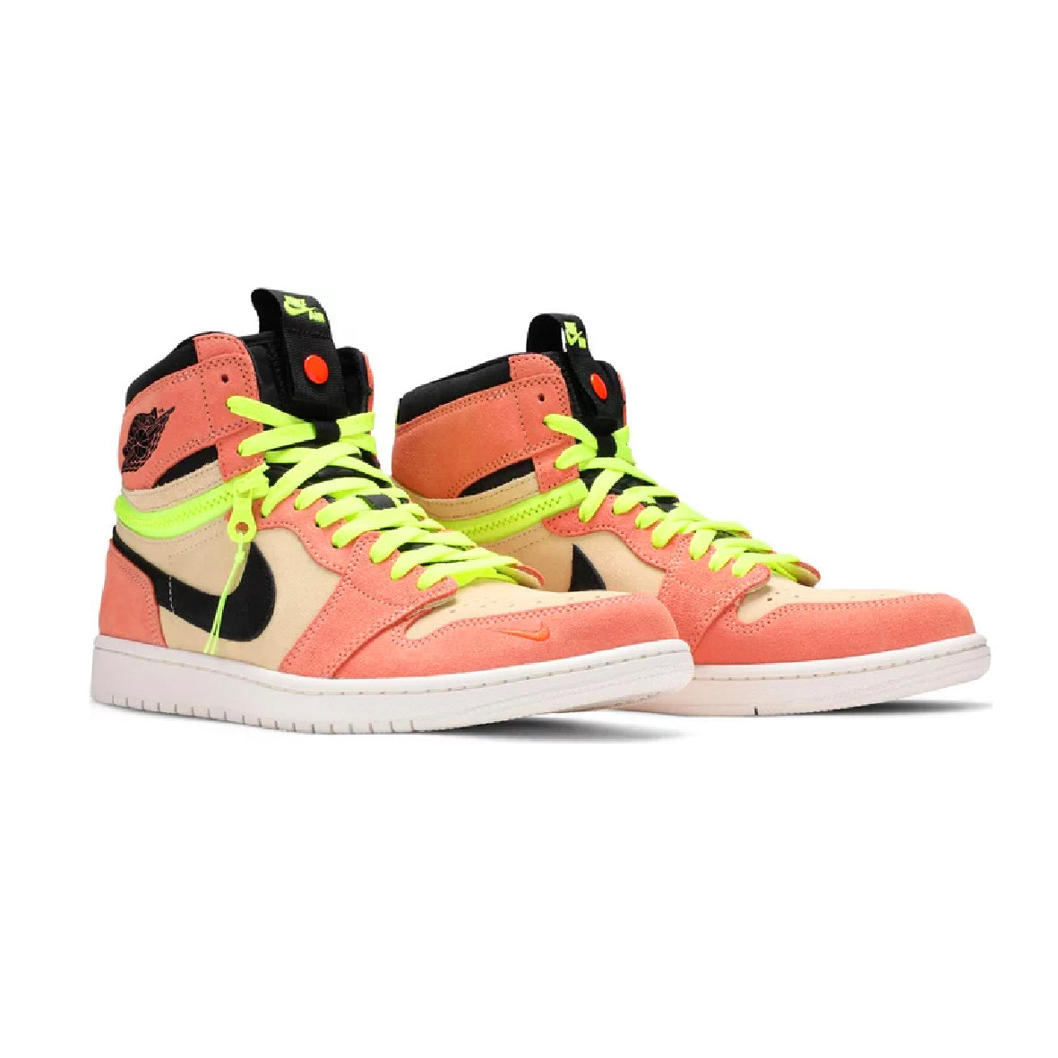 Nike Air Jordan 1 High Switch Albicocca Apricot und Volt