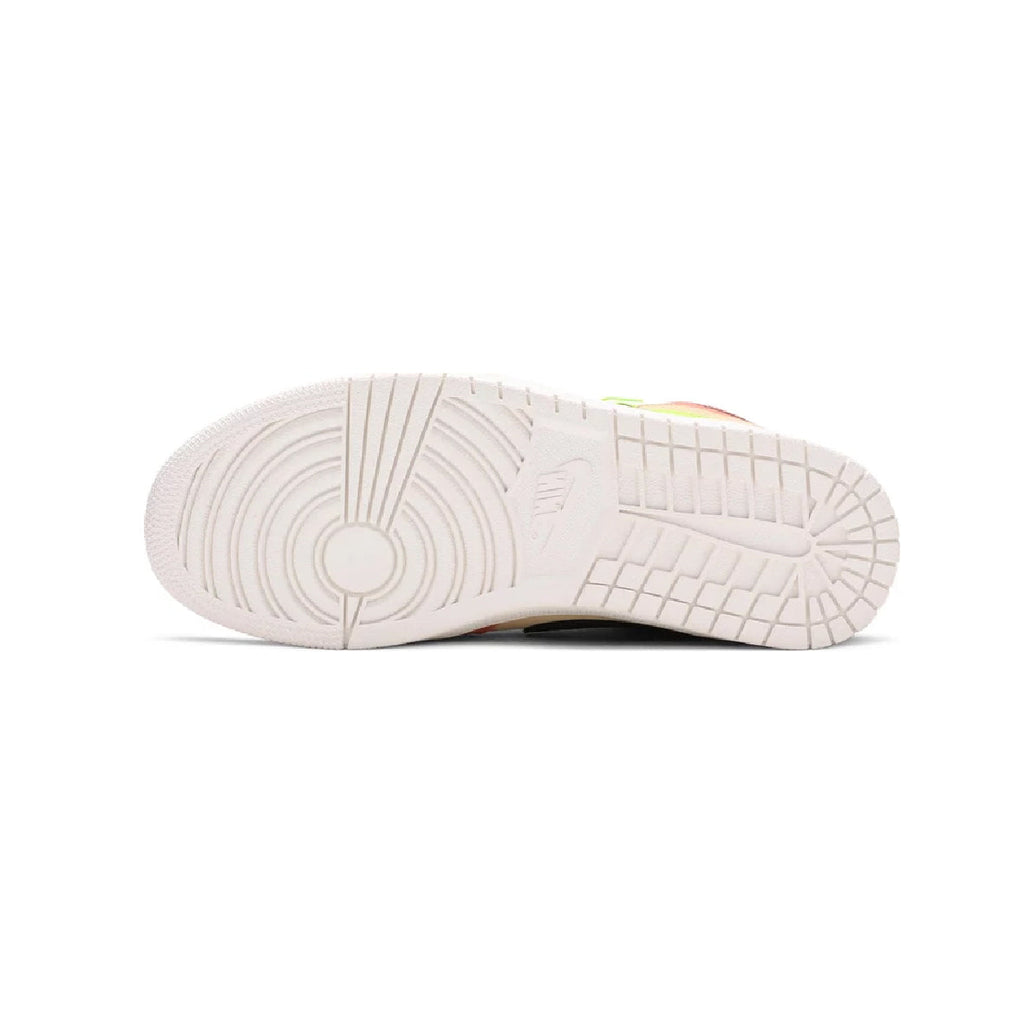 Nike Air Jordan 1 High Switch Albicocca Apricot und Volt