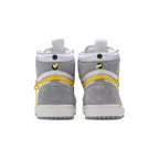 Nike Air Jordan 1 High Switch Grau Smoke und Gelb
