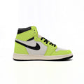 Nike Air Jordan 1 High OG Visionaire Gelb Lime und Schwarz