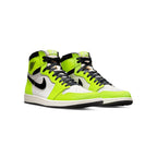 Nike Air Jordan 1 High OG Visionaire Gelb Lime und Schwarz