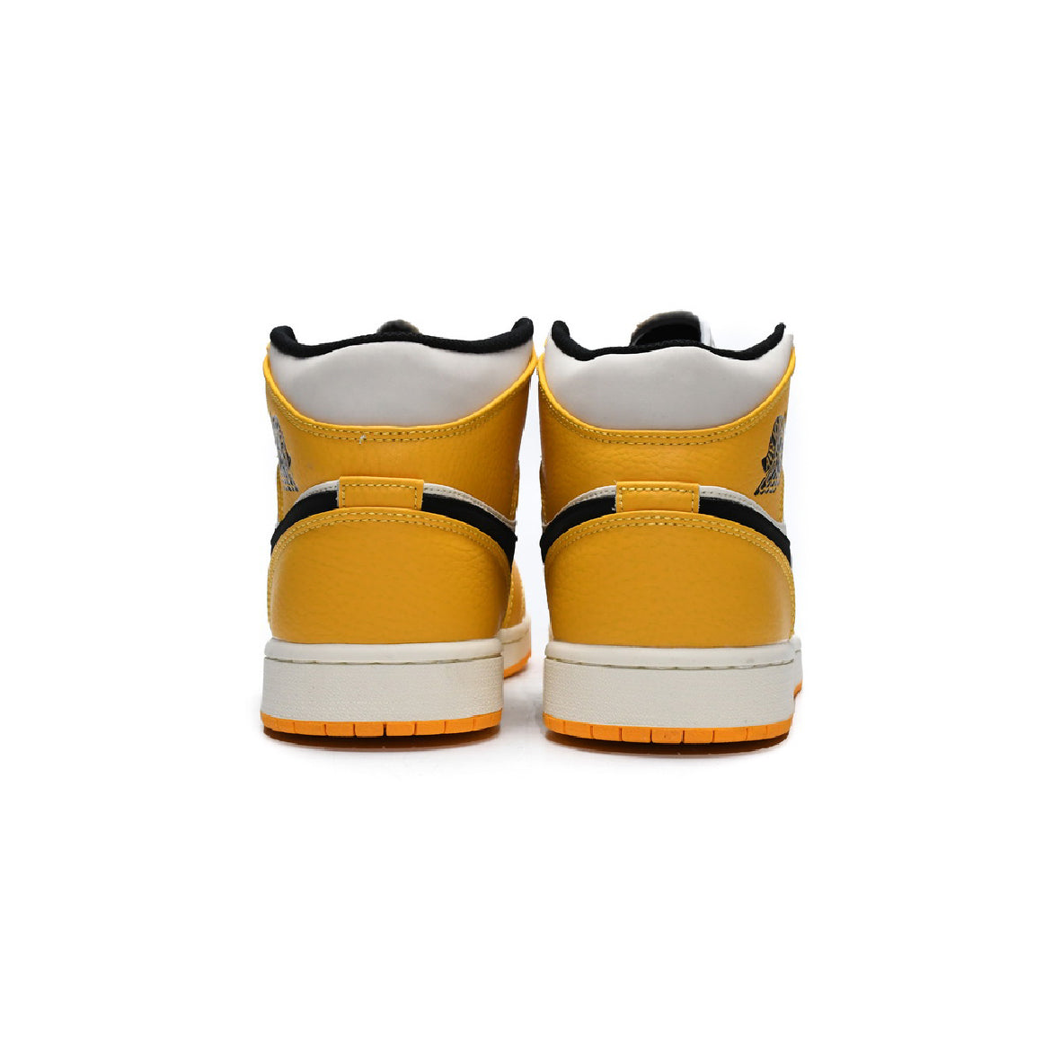 Nike Air Jordan 1 Mid SE Gelb Violett Lakers Retro