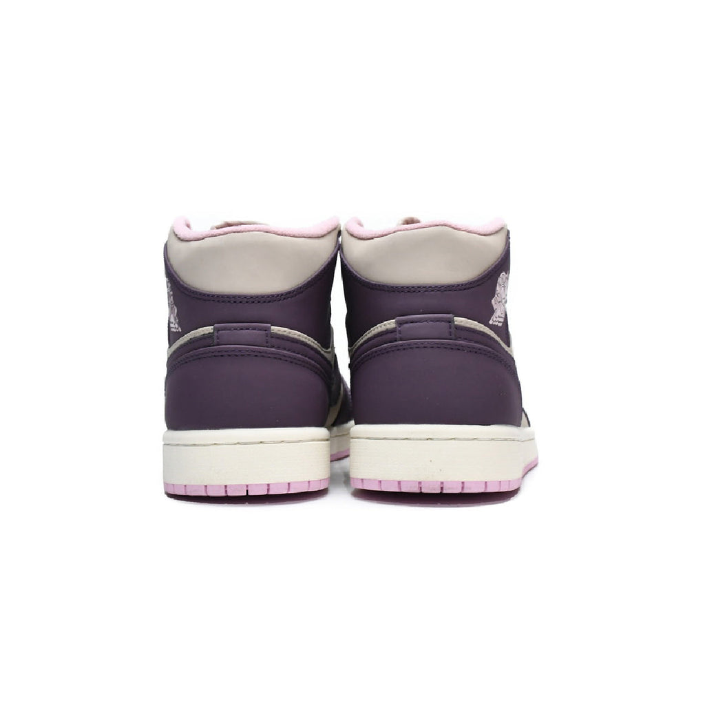 Nike Air Jordan 1 Mid GS Violett Pro Lilla Retro