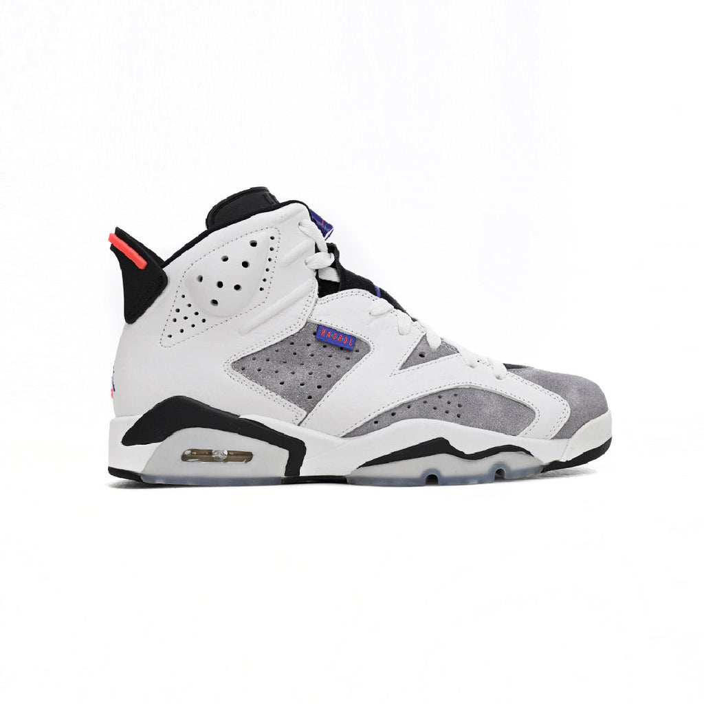 Nike Air Jordan 6 Grau Violett Herren Sneaker Alte