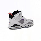 Nike Air Jordan 6 Grau Violett Herren Sneaker Alte
