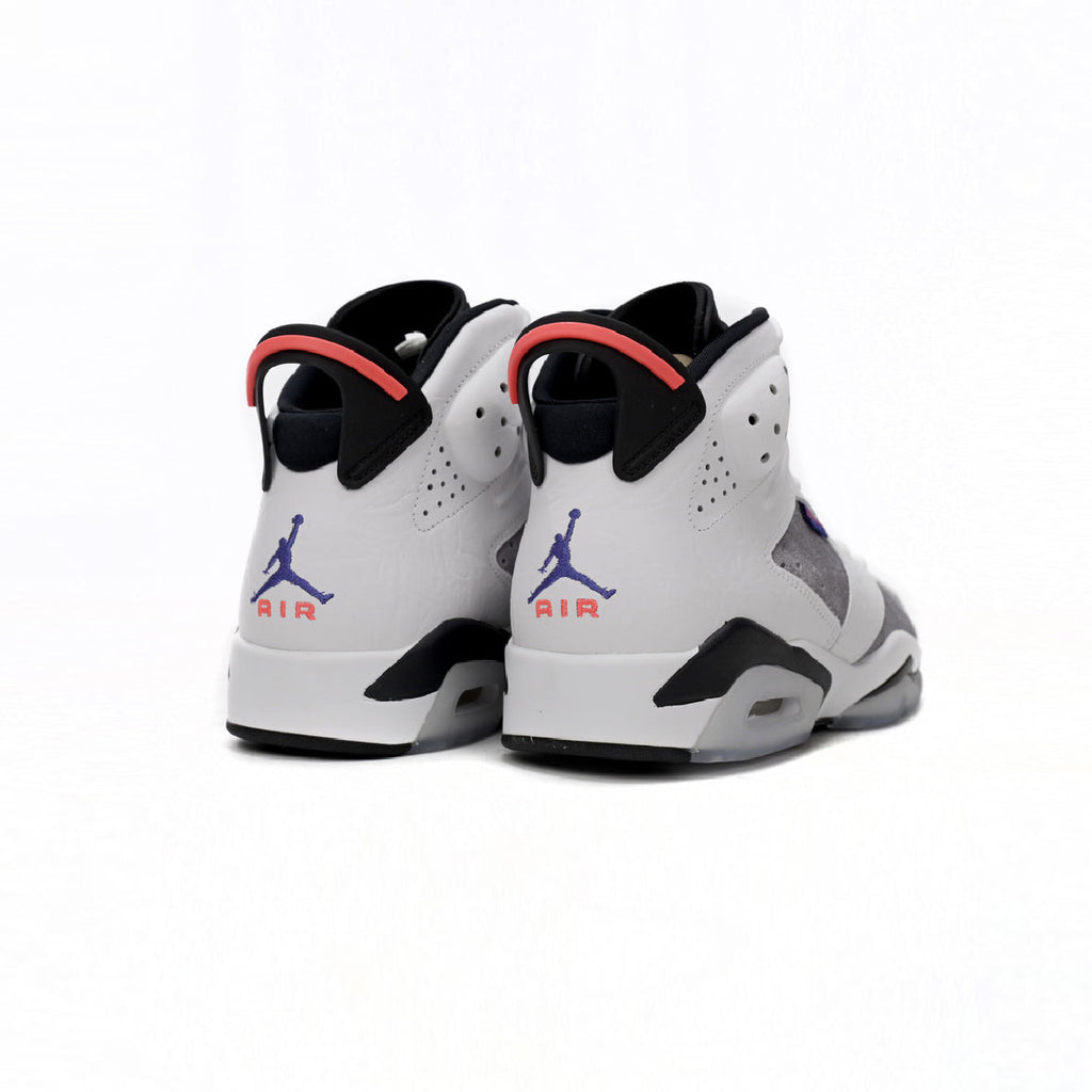 Nike Air Jordan 6 Grau Violett Herren Sneaker Alte