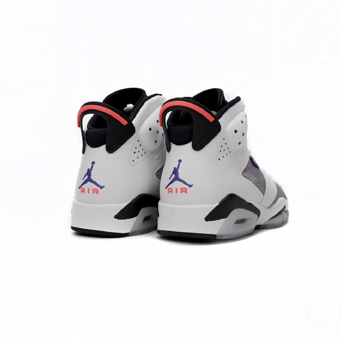 Nike Air Jordan 6 Grau Violett Herren Sneaker Alte