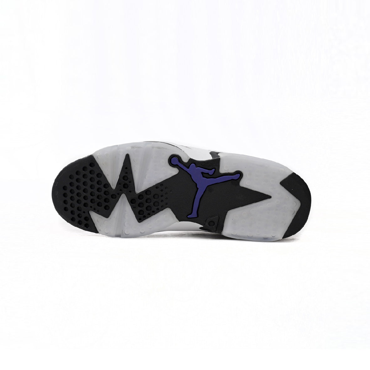 Nike Air Jordan 6 Grau Violett Herren Sneaker Alte