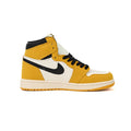 Nike Air Jordan 1 Hoch Gelb Ocra Leder Premium