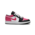 Nike Air Jordan 1 Low GS Schwarz Weiß Rosa Pinksicle