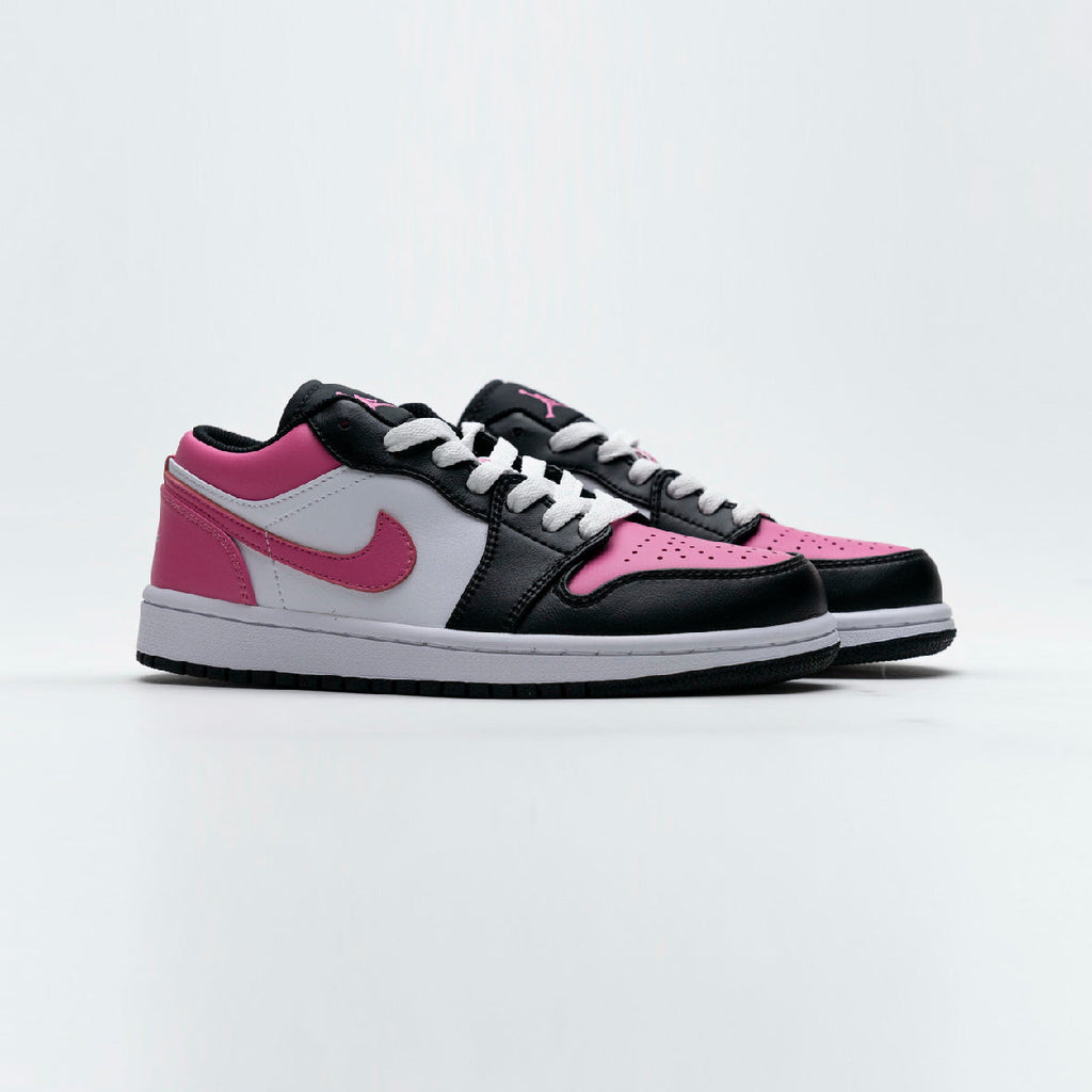 Nike Air Jordan 1 Low GS Schwarz Weiß Rosa Pinksicle
