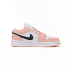 Nike Air Jordan 1 Low Rosa Weiß Schwarz Artic Powder