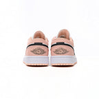 Nike Air Jordan 1 Low Rosa Weiß Schwarz Artic Powder