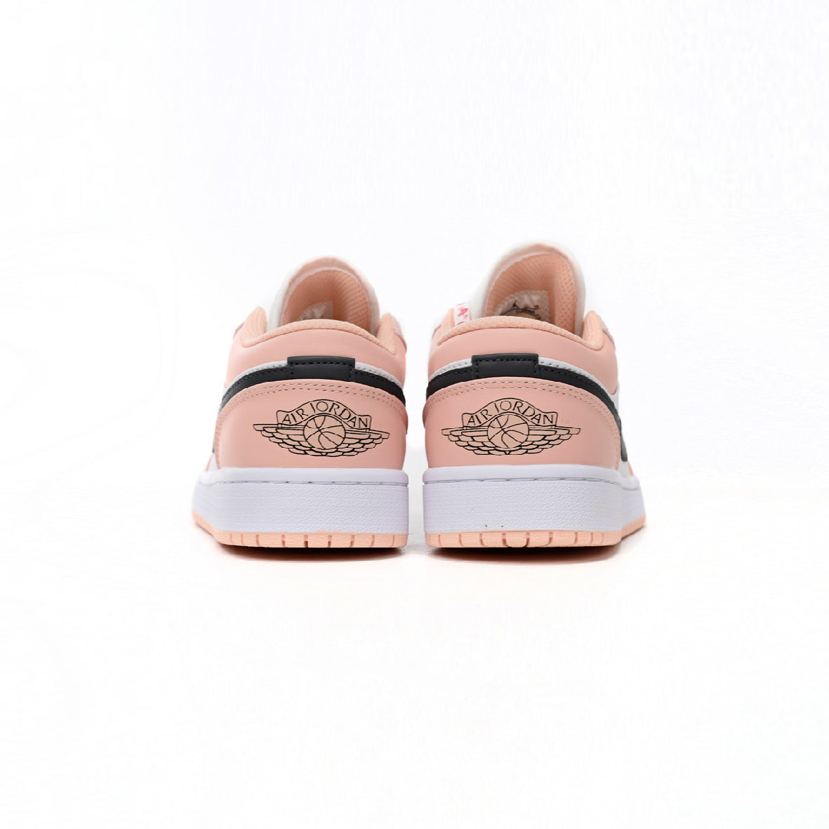 Nike Air Jordan 1 Low Rosa Weiß Schwarz Artic Powder