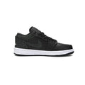 Nike Air Jordan 1 Low Schwarz Leder Print Elephant