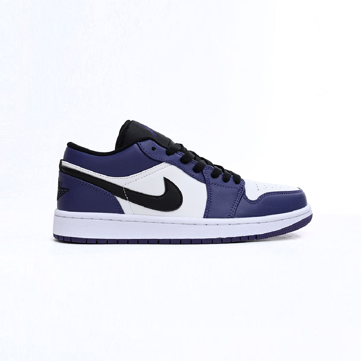 Nike Air Jordan 1 Low Violett Court Leder Premium