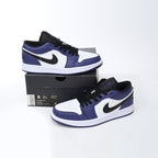 Nike Air Jordan 1 Low Violett Court Leder Premium