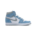 Nike Air Jordan 1 High Hyper Royal Hellblau und Weiß