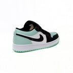 Nike Air Jordan 1 Low Grün Menta Schwarz Weiß Leder Premium