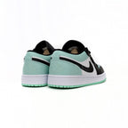 Nike Air Jordan 1 Low Grün Menta Schwarz Weiß Leder Premium