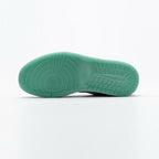 Nike Air Jordan 1 Low Grün Menta Schwarz Weiß Leder Premium