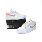 Nike Air Jordan 1 Low Multicolore Pastello Sashiko Leder Premium