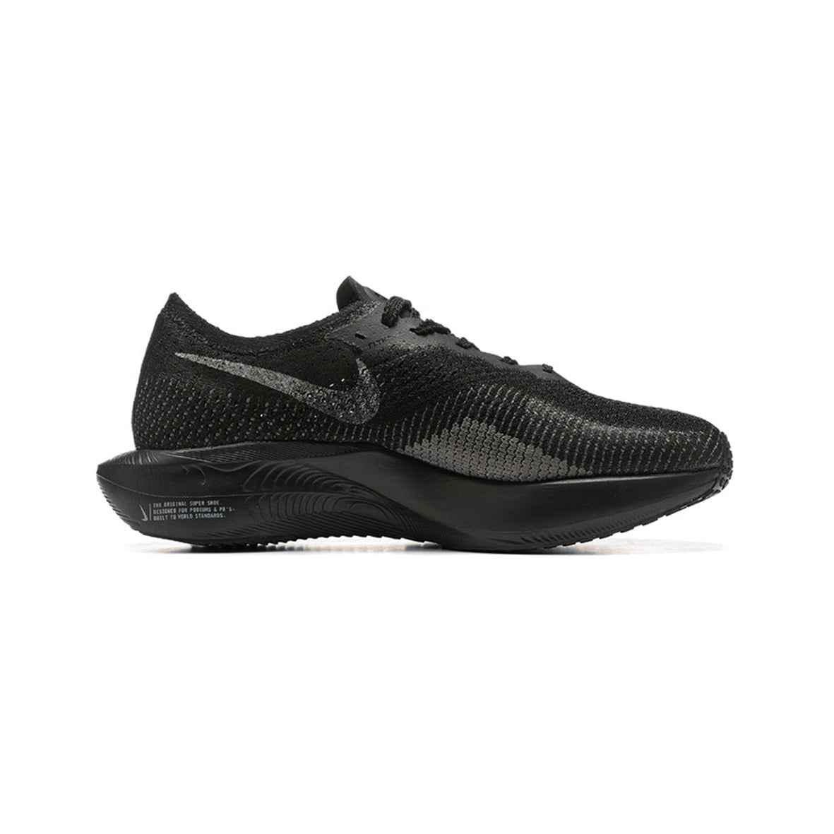 Nike ZoomX VaporFly Schwarz Triple Schwarz Schuhe Running Leggere und Veloci