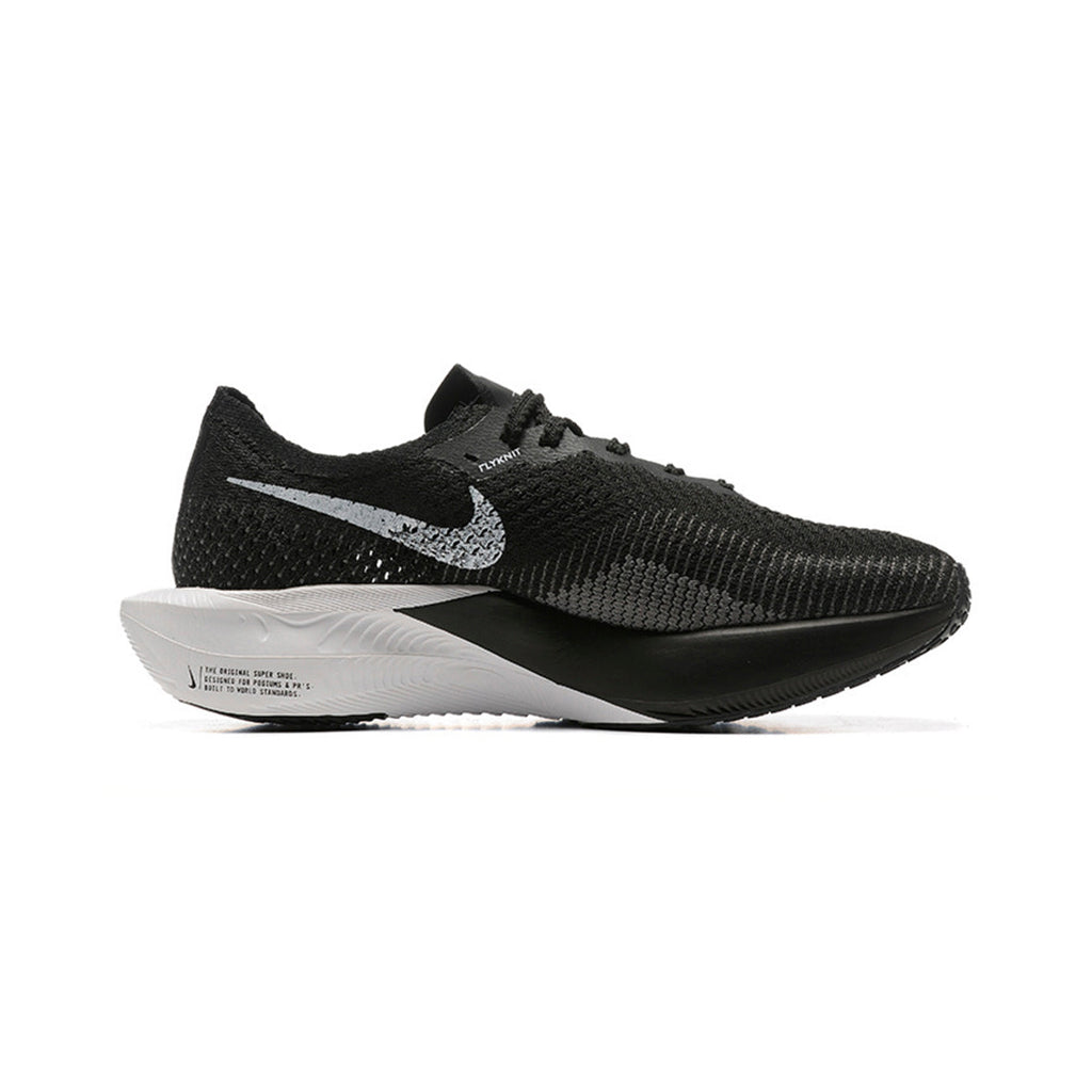 Nike ZoomX VaporFly Schwarz Weiß Silber Schuhe Running Leggere