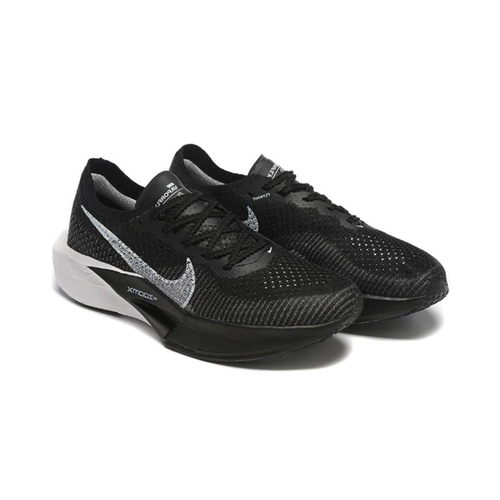 Nike ZoomX VaporFly Schwarz Weiß Silber Schuhe Running Leggere