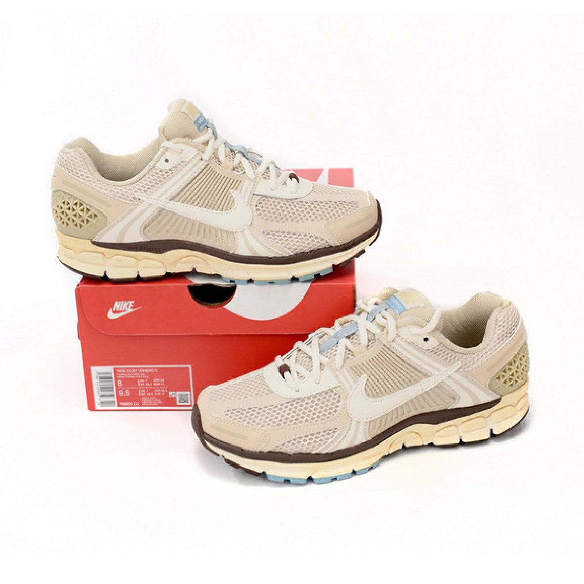 Nike Air Zoom Vomero 5 Beige und Braun Oatmeal Schuhe Running Herren