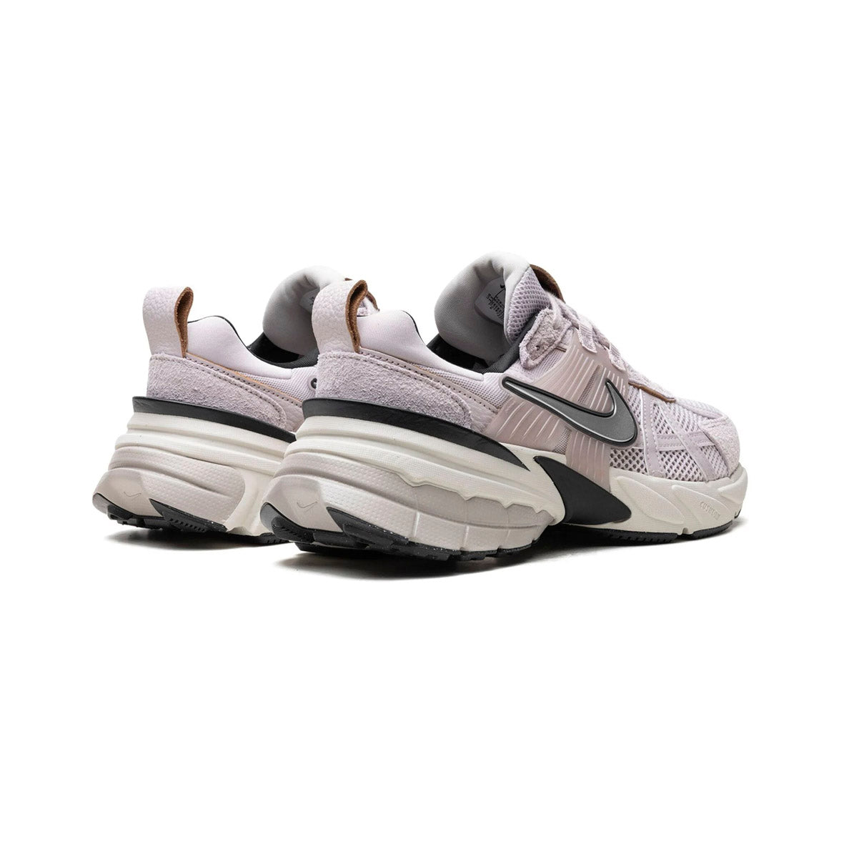 Nike V2K Run Violett Platino Schuhe Running Damen Retro Elegant