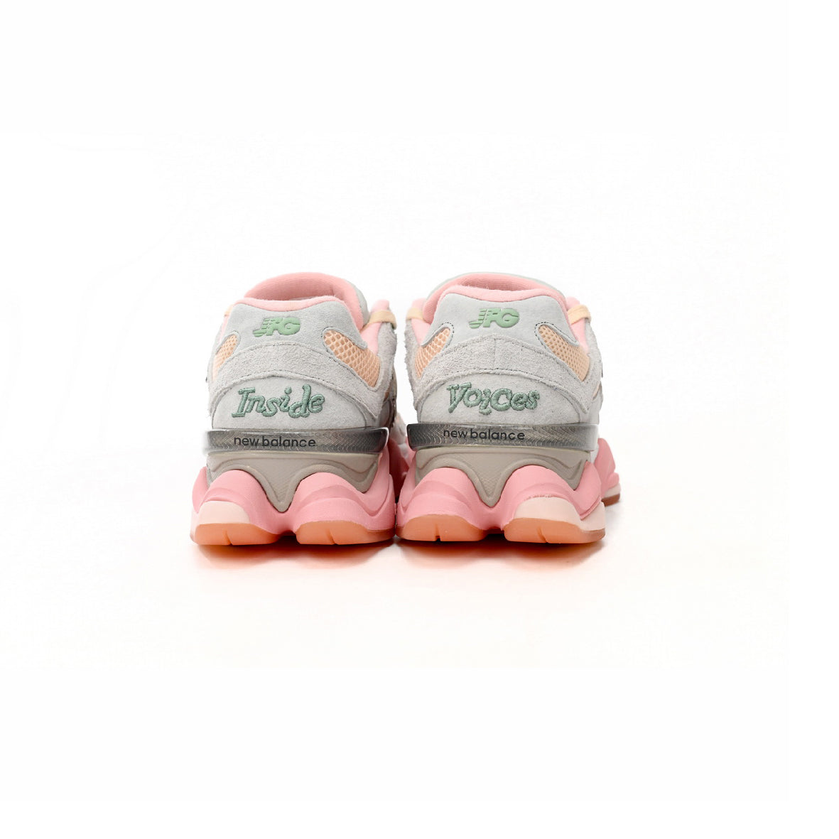 New Balance 9060 Damen Rosa und Hellblau x Joe Freshgoods in Mesh und Leder
