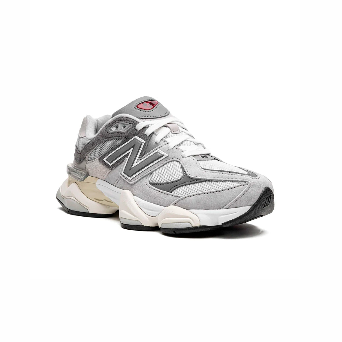 New Balance 9060 Schuhe Herren Grau Raincloud und Weiß Retro Casual