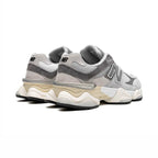 New Balance 9060 Schuhe Herren Grau Raincloud und Weiß Retro Casual