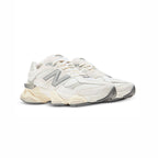 New Balance 9060 Schuhe Herren Weiß in Leder Scamosciata Retro Elegant