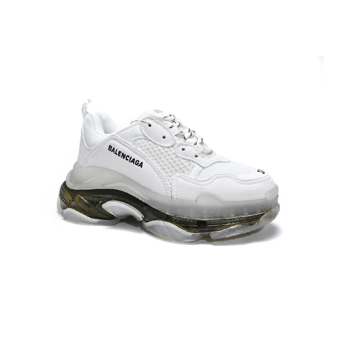 Balenciaga Triple S Sneaker Weiß mit Sohle Trasparente Air Herren Damen